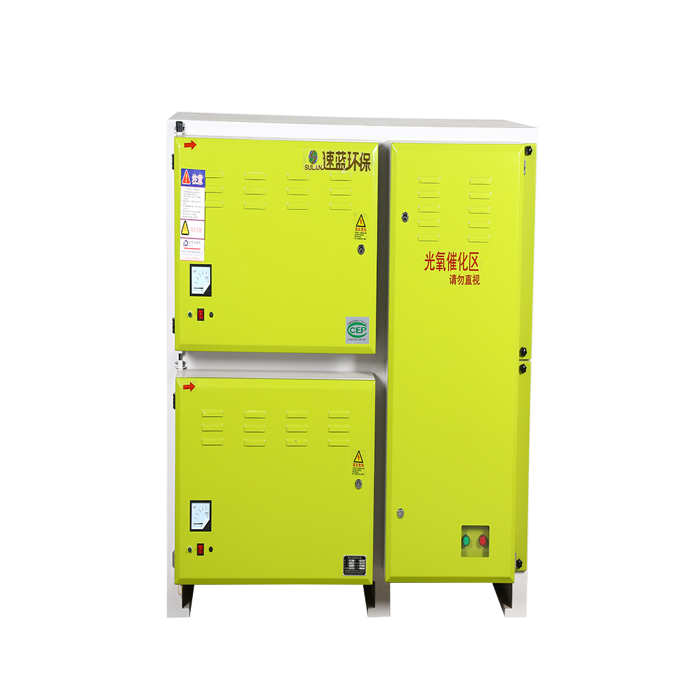 餐飲油煙凈化器一體機，目測無煙，聞而無味，可定制-速藍環保